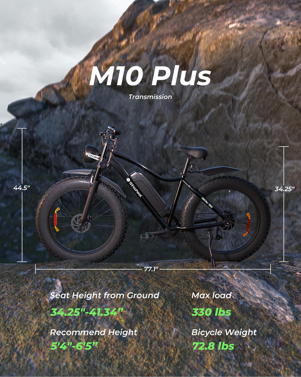 1500W 48V Electric Bike H72951