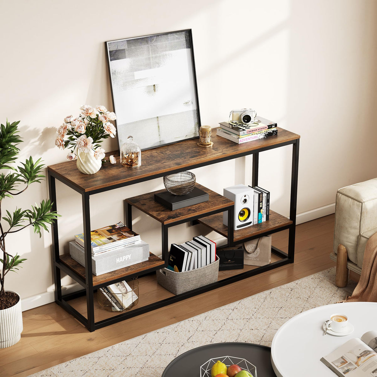 30" Tall Brown TV Stand G20331