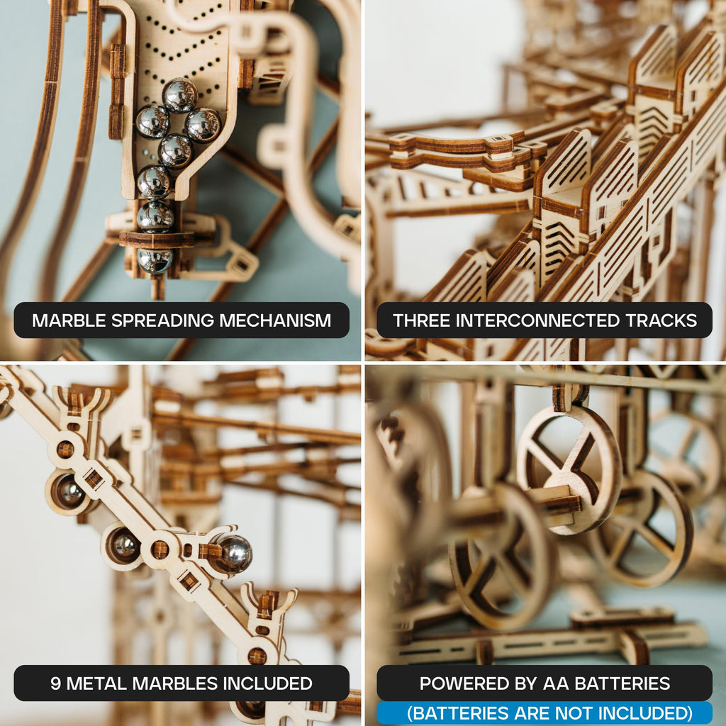 Wooden Marble Run 3D Puzzle Q610899