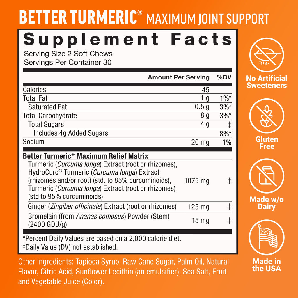 Turmeric CoQ10 Soft Chews E61209