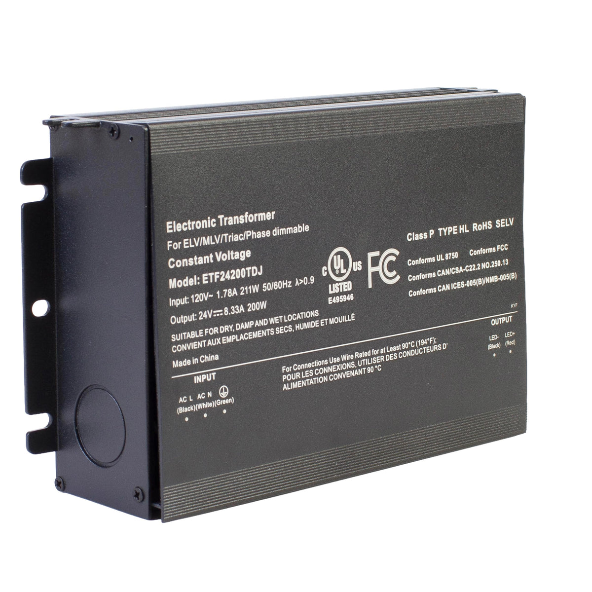 24v 200W Dimmable Constant Voltage Power Supply P9631