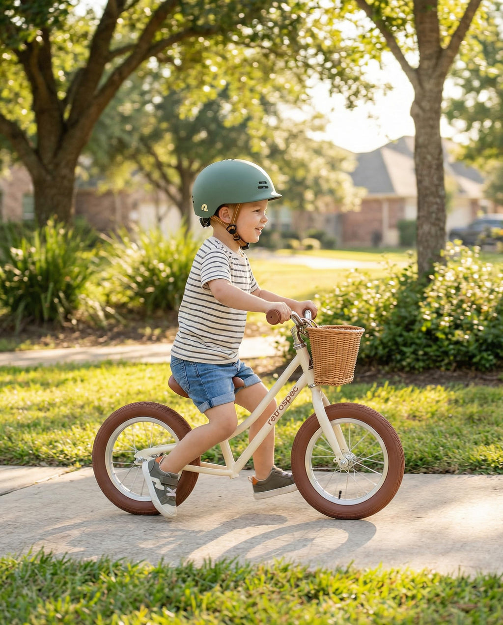 Kids' Balance Bike with Adjustable Seat Height Q636