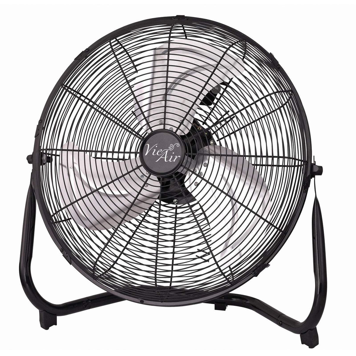Black 3 Speed Metal Floor Fan N948482