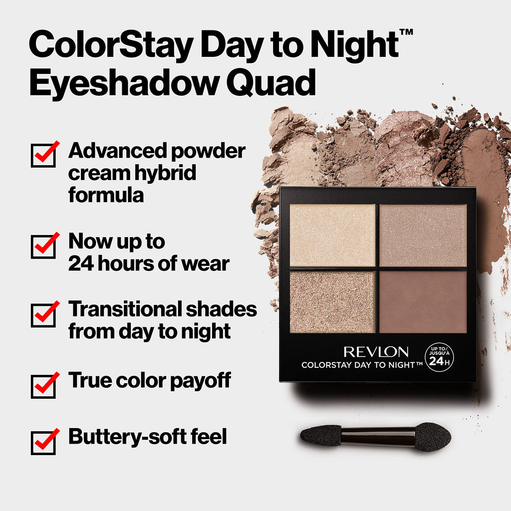 ColorStay Day to Night Eyeshadow Quad 0.16 oz F542157
