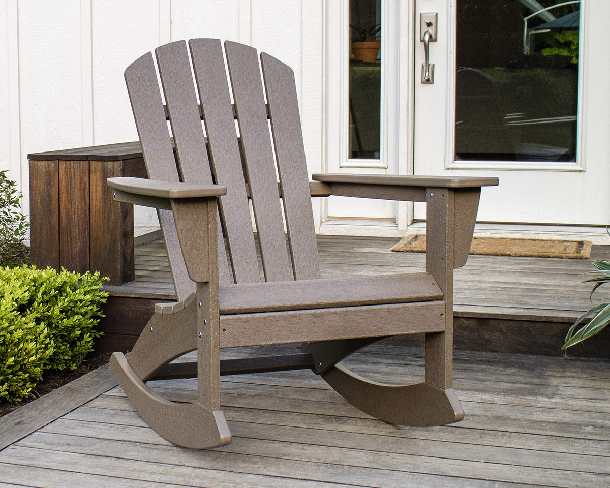 Pacific Blue Adirondack Rocking Chair U748030